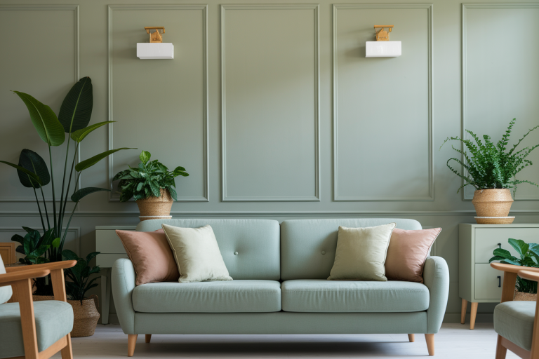 Salon Vert Sauge : 12 Idées Déco pour Transformer Votre Intérieur