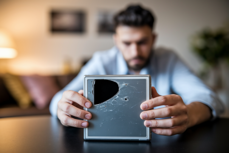 appareil-abime-table-personne-salon